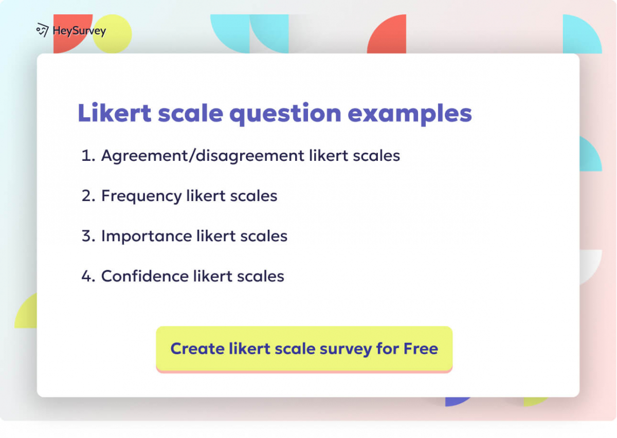 likert scale survey examples